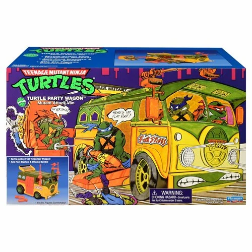 1c852e21d3664022b3f8e514d925155dlg Teenage Mutant Ninja Turtles Classic Original Party Wagon Vehicle
