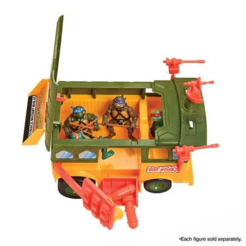2455631cb1a144409ac9228cde2f8c32lg Teenage Mutant Ninja Turtles Classic Original Party Wagon Vehicle