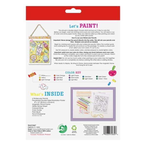 736282BK_lg Faber-Castell Paint By Number
