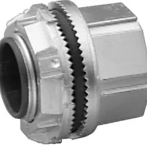 Conduit Fitting, 1 Size" Die-cast Zinc, Rigid Metal Hub (Pack of 2)