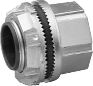 Conduit Fitting, 1 Size" Die-cast Zinc, Rigid Metal Hub (Pack of 2)