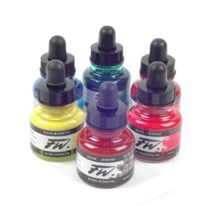 Parent-fwacrylicinkparentphoto FW Liquid Acrylic Ink – Black, White & Grays